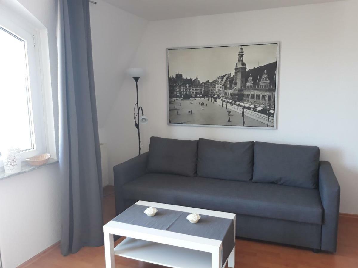 Familienfreundliche Unterkunft Am Puls Der Stadt Leipzig Exteriör bild